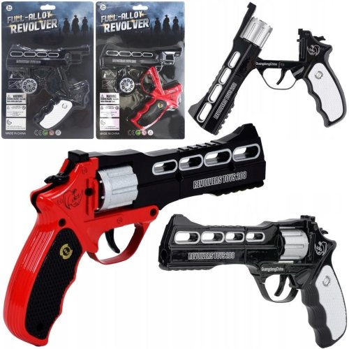 Pistolet na kapiszony metalowy MIX