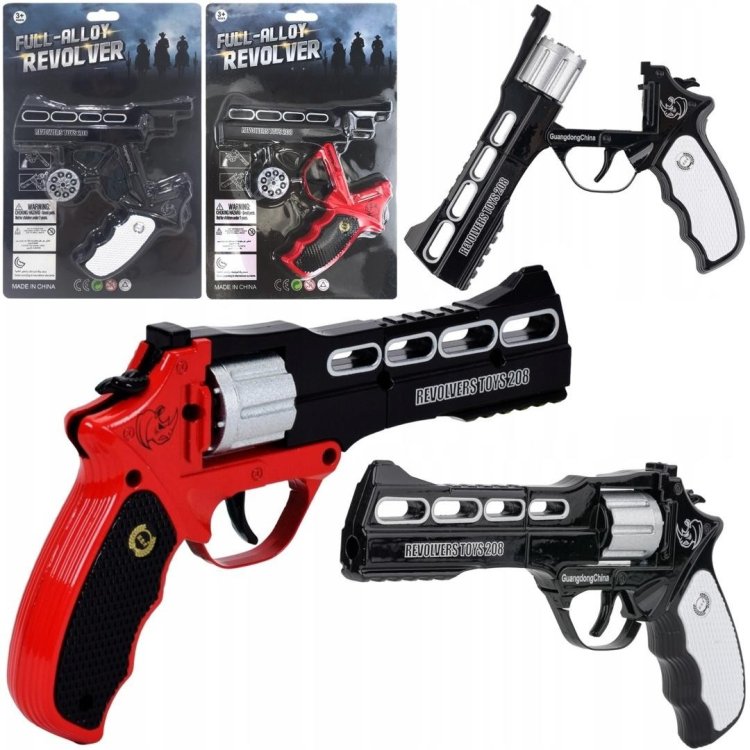 Pistolet na kapiszony metalowy MIX