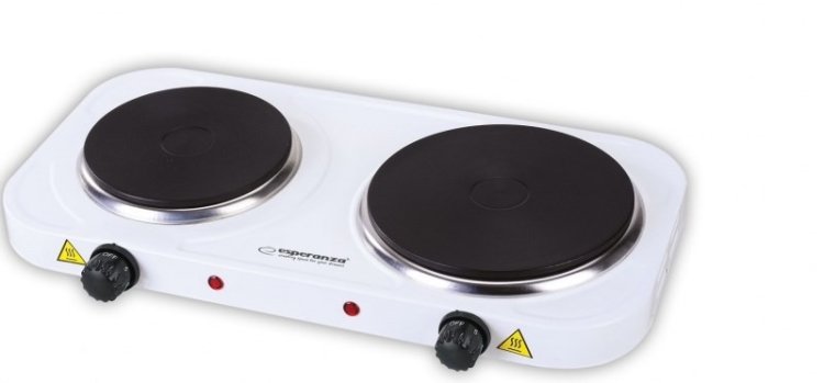 ESPERANZA KUCHENKA ELEKTRYCZNA YELLOWSTONE 1500W + 1000W EKH014W