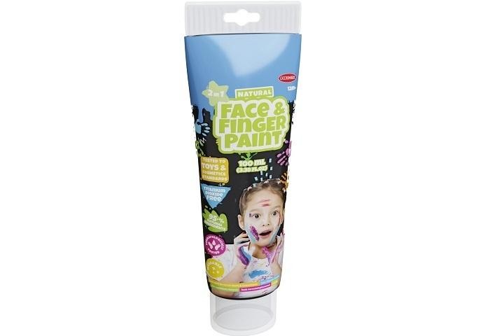 Farba dla malowania palcami czarna 100ml