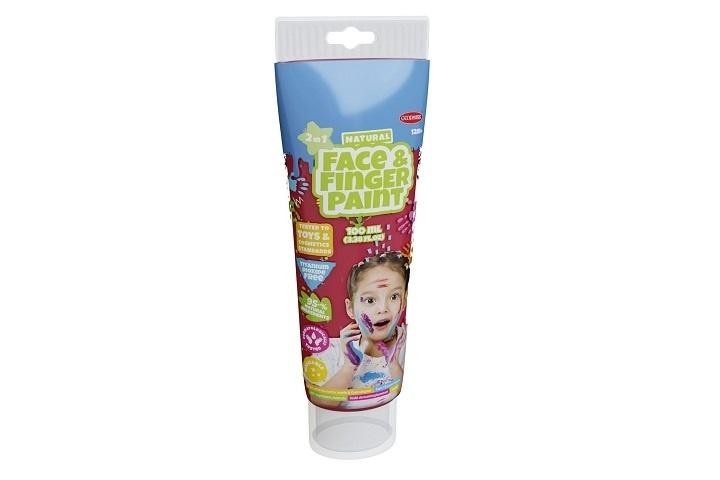 Farba dla malowania palcami czerwona 100ml