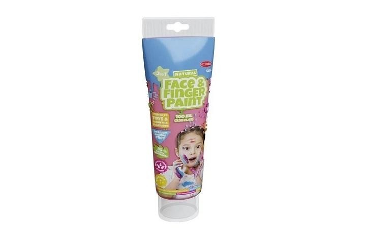 Farba dla malowania palcami różowa 100ml