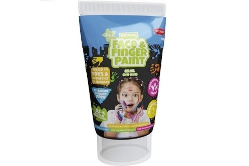 Farba dla malowania palcami czarna 65ml