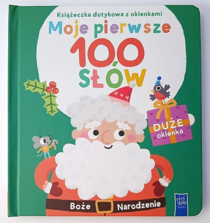 Książeczka dotykowa.. Moje pierwsze 100 słów