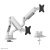 Neomounts DS70S-950WH2 uchwyt / stojak do monitorów 88,9 cm (35") Biurko Biały