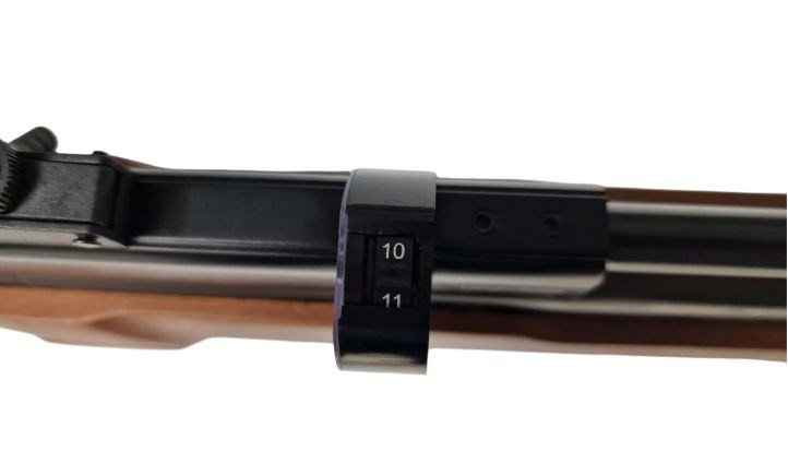 Pistolet wiatrówka BEEMAN 2027 Marshal PCP kal. 4,5 mm 12-strzałowy