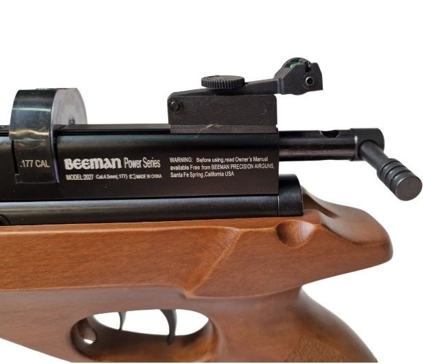 Pistolet wiatrówka BEEMAN 2027 Marshal PCP kal. 4,5 mm 12-strzałowy