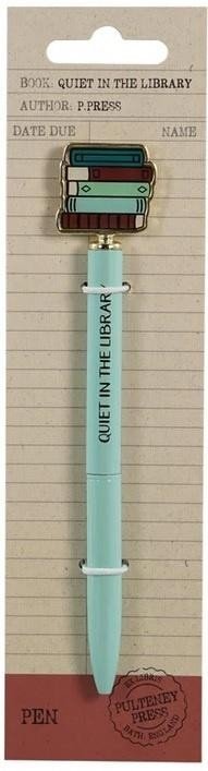 Pulteney Press Długopis 2D Cisza w bibliotece