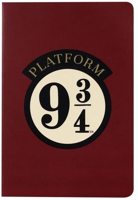 Harry Potter Notatnik A5 linia Peron 9 i 3/4
