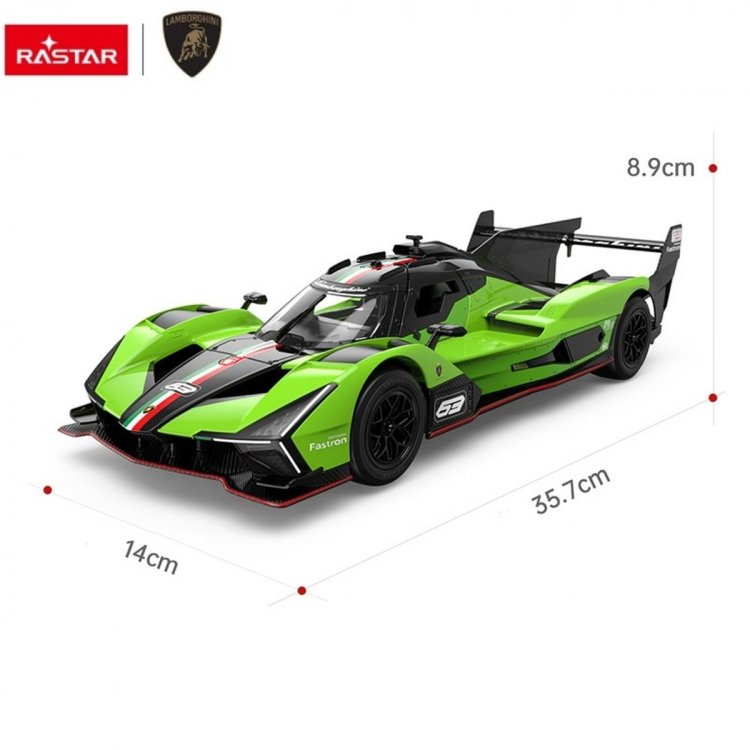 Autko R/C 1:14 Lamborghini SC63 Zielony RASTAR