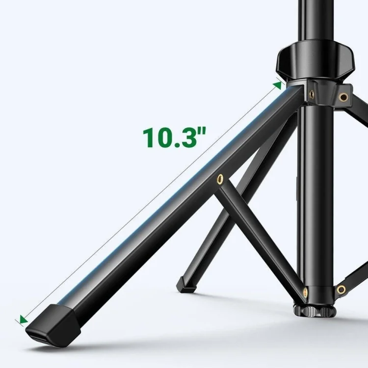 Ugreen selfie stick ze stojakiem i pilotem LP680 1.8m (czarny)
