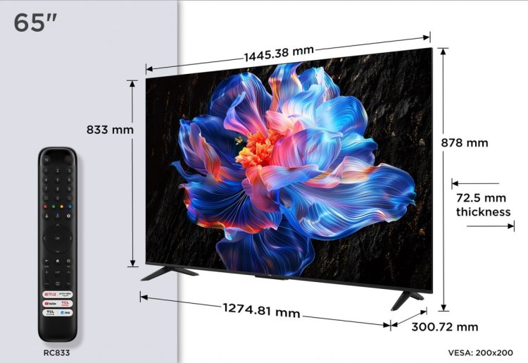 Telewizor 65" TCL 65P69K