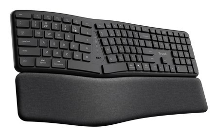Klawiatura ergonomiczna TRUST Keyra multidevice wireless