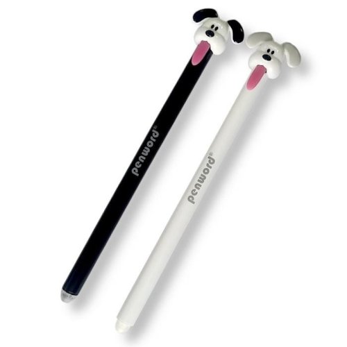 Żelopis wymazywalny Piesek niebieski (36szt)