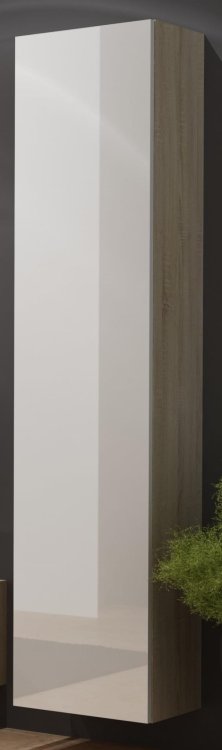 Witryna VIGO pełna'180' 180/40/30 sonoma/biały poł