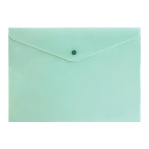 Teczka A4 zamykane na zatrzak pastel zielony