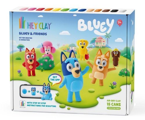 Hey Clay Bluey + akcesoria 15-pak