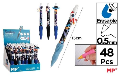 Długopis ścieralny z nakładką Kosmos (48szt)