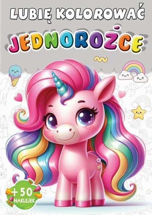 Jednorożce. Lubię kolorować