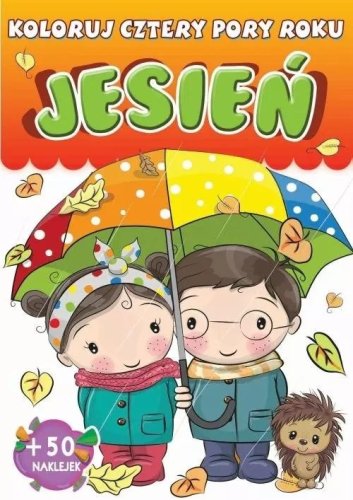 Jesień. Koloruj cztery pory roku