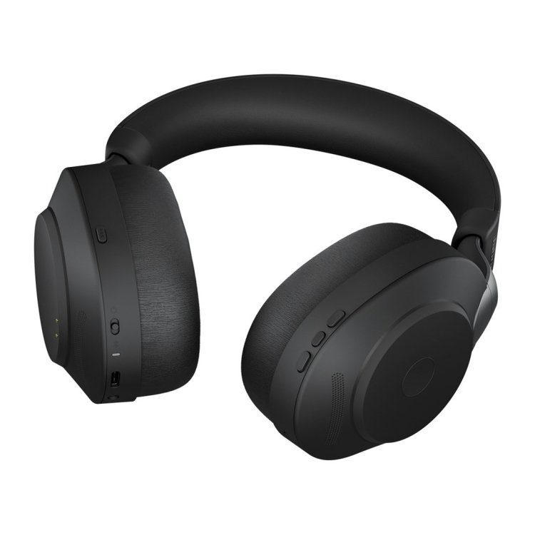 Jabra 28599-989-889 słuchawki/zestaw słuchawkowy Przewodowy i Bezprzewodowy Opaska na głowę Biuro/centrum telefoniczne USB Type-C Bluetooth Czarny
