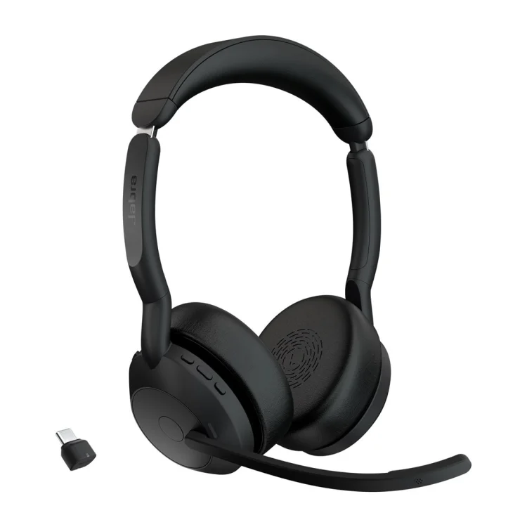 Jabra 25599-989-899 słuchawki/zestaw słuchawkowy Bezprzewodowy Opaska na głowę Biuro/centrum telefoniczne Bluetooth Podstawka do ładowania Czarny