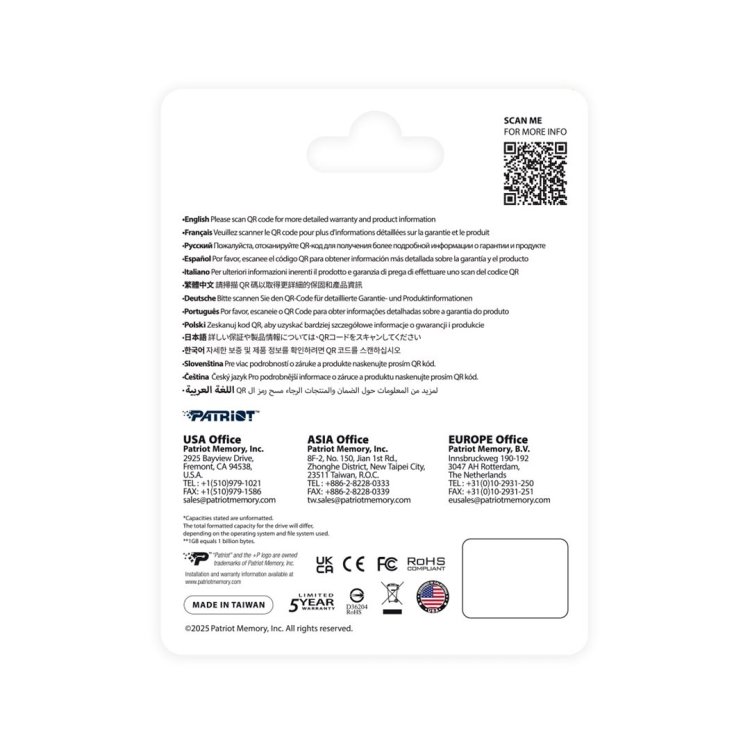SSD Patriot Viper P410 M.2 PCI-Ex4 NVMe 1.4 2TB