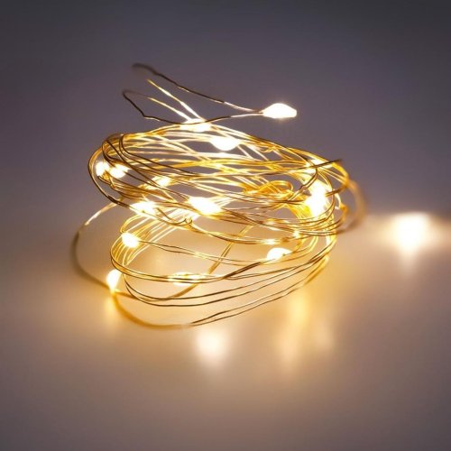 Lampki led na druciku (20 lampek)