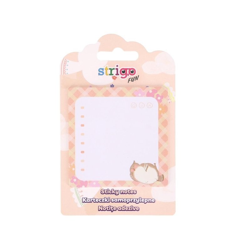 Karteczki samoprzylepne 73x73mm 20K pomarańczowe