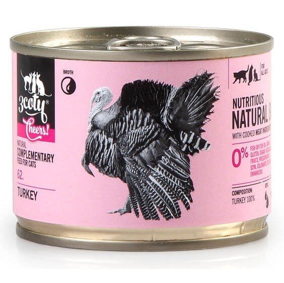 3Coty TURKEY Cheers! Complementary feed cats 160g