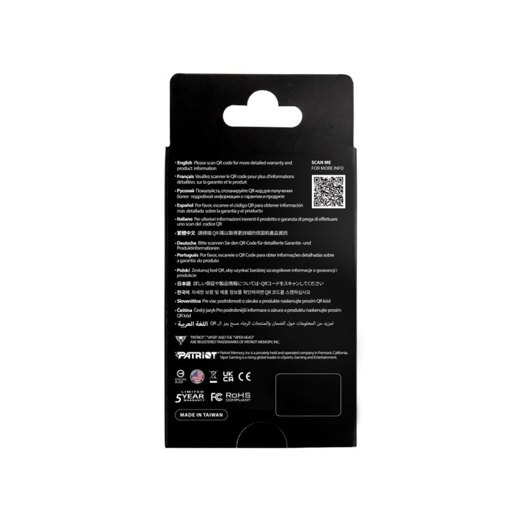 SSD Patriot Viper PV593 M.2 PCI-E Gen5 x4 NVMe2 1TB