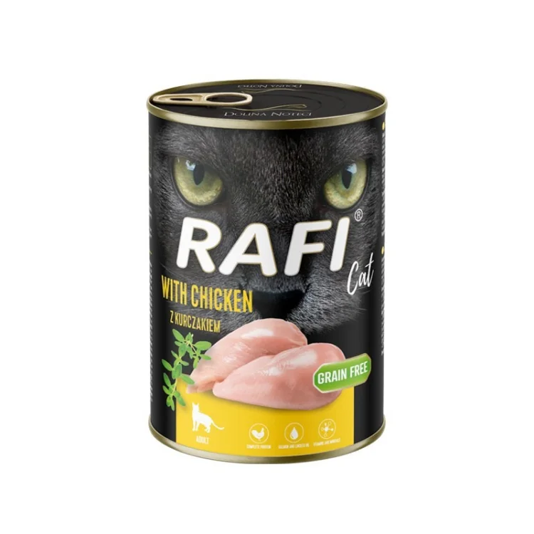 Dolina Noteci Rafi z kurczakiem karma dla kota 400g
