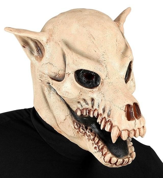 Maska na Halloween czaszka