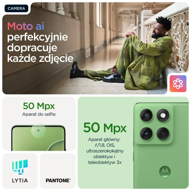 Motorola Edge 60 5G 12/256GB Shamrock