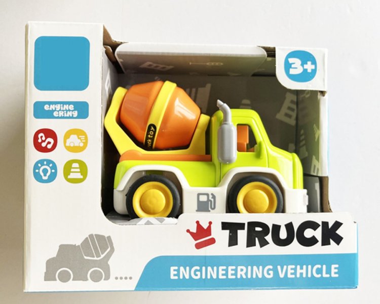 Autko Betoniarka z Funkcją Dźwięku i Świateł