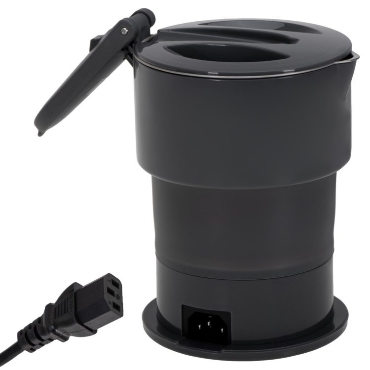 Czajnik silikonowy ADLER AD 1377g szary