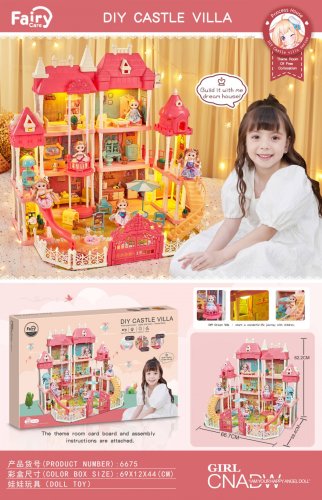 MEGA Domek dla Lalek + Akcesoria