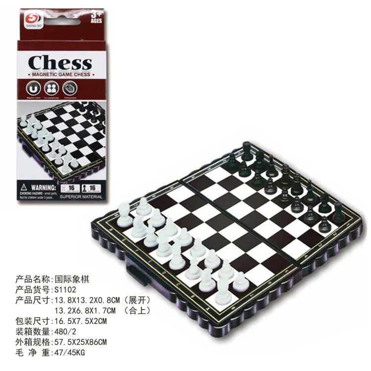 Magnetyczna Gra Planszowa Szachy
