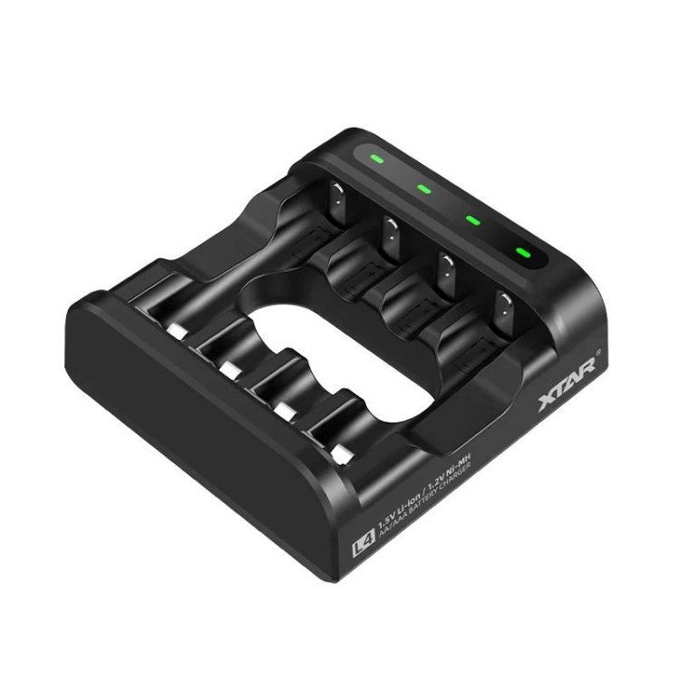 XTAR ŁADOWARKA DO AKUMULATORÓW R03 / AAA ORAZ R6 / AA LI-ION 1,5V / NIMH L4