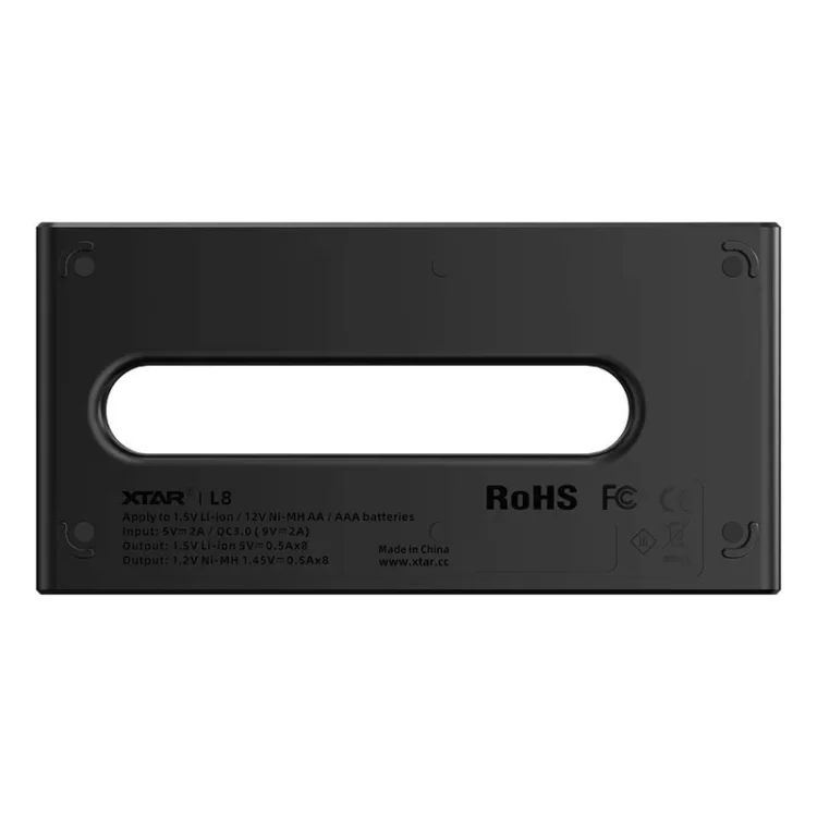 XTAR ŁADOWARKA DO AKUMULATORÓW R03 / AAA ORAZ R6 / AA LI-ION 1,5V / NIMH L8