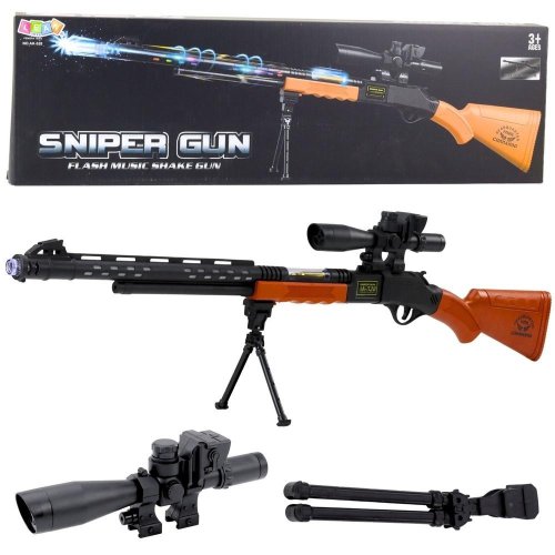 Karabin snajperski AK-528 celownik, statyw