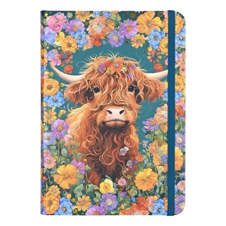 Notatnik Mini Krowa Highland