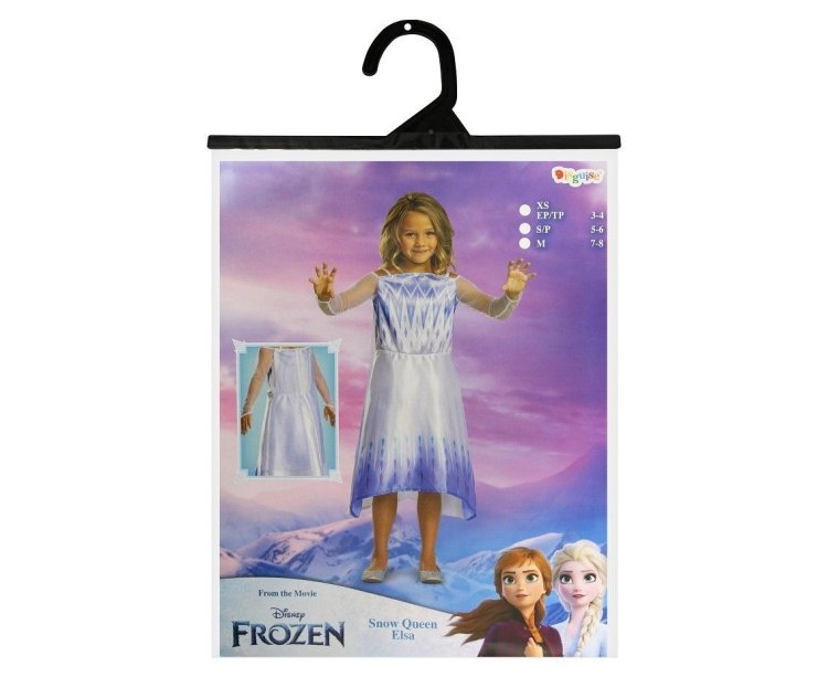 Strój Elsa Snow Queen - Frozen 2 (licencja) rozm.S