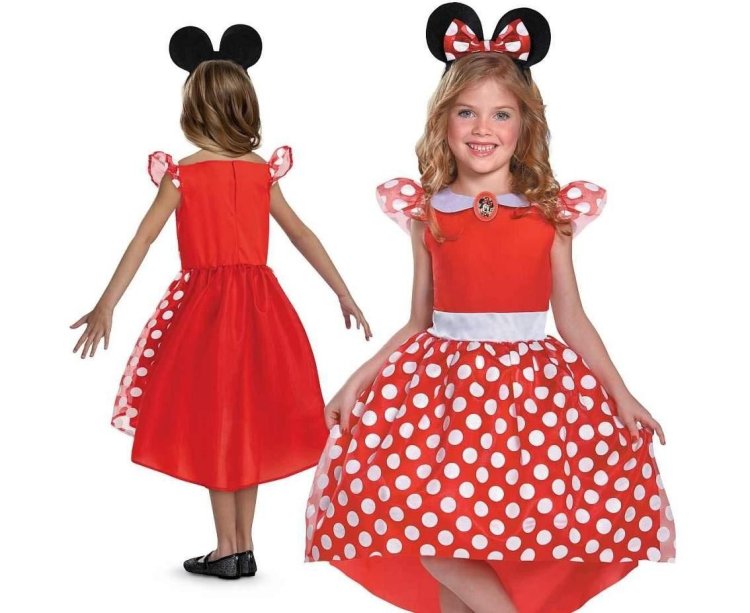 #STDZ Strój Red Minnie Classic- Minnie Mouse M