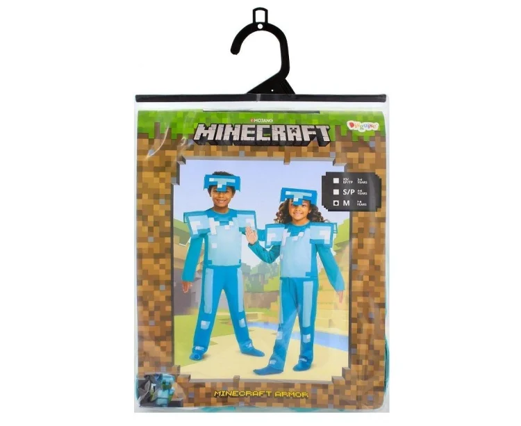 Strój Armor Fancy - Minecraft (licencja), rozm. XS