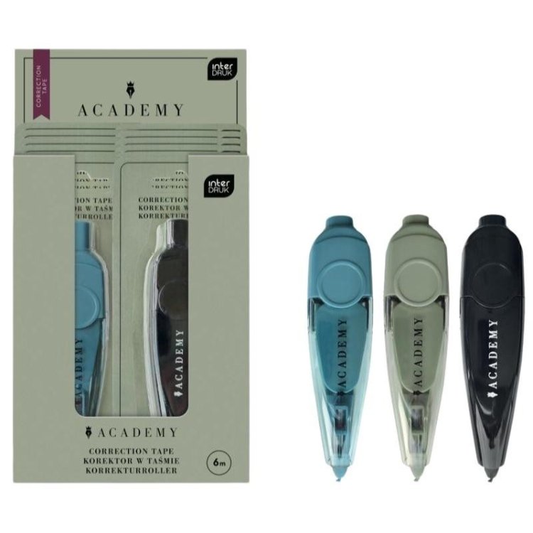Korektor w taśmie Academy 6m mix