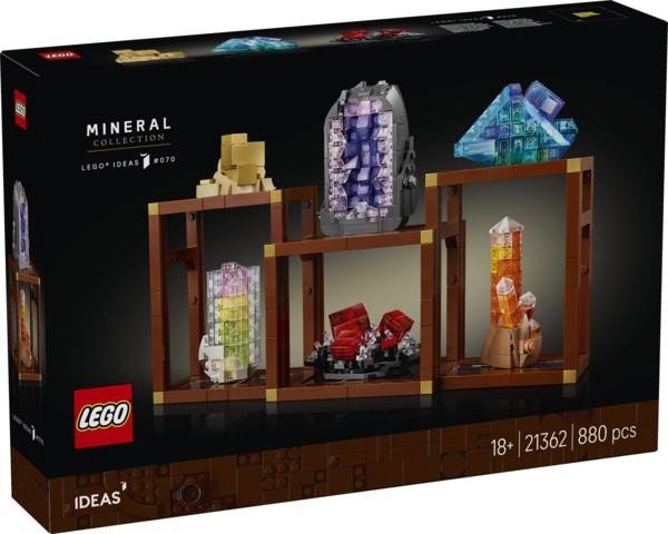 LEGO(R) IDEAS 21362 Kolekcja minerałów V29