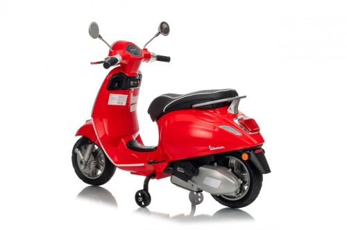 Pojazd Skuter Vespa ROMA Czerwony