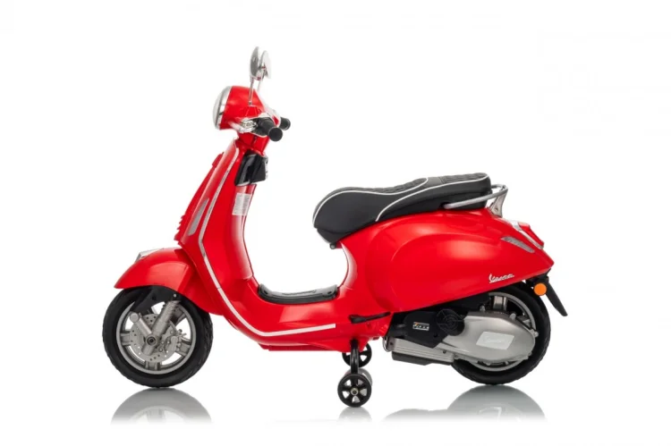 Pojazd Skuter Vespa ROMA Czerwony