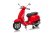 Pojazd Skuter Vespa ROMA Czerwony